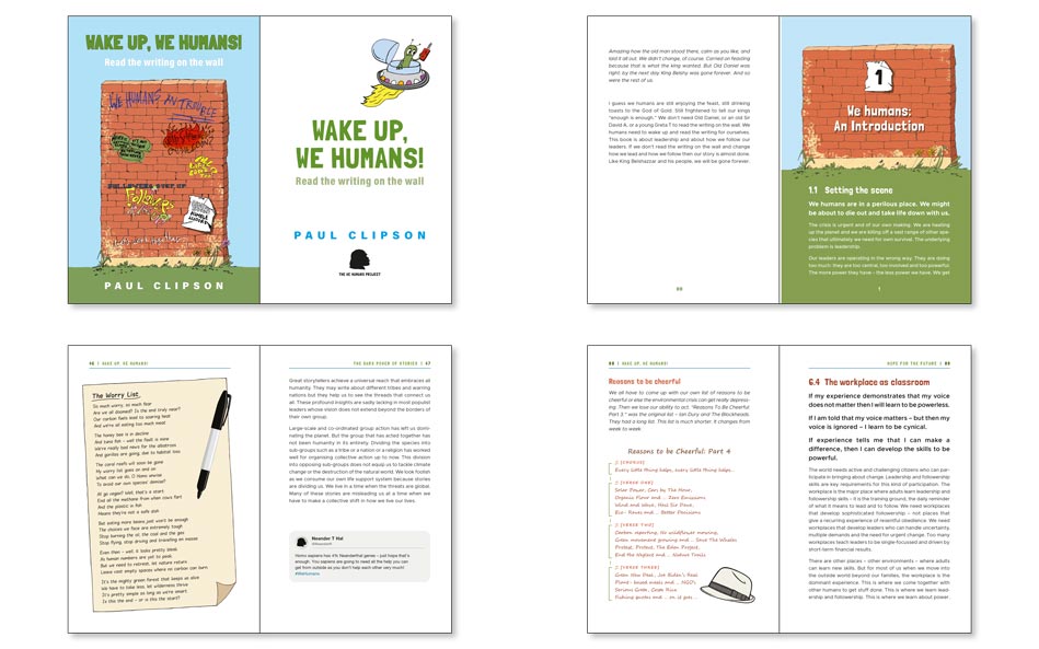 Text on environmental concerns and climate change example