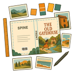 Book cover design developed from a concept or visual style