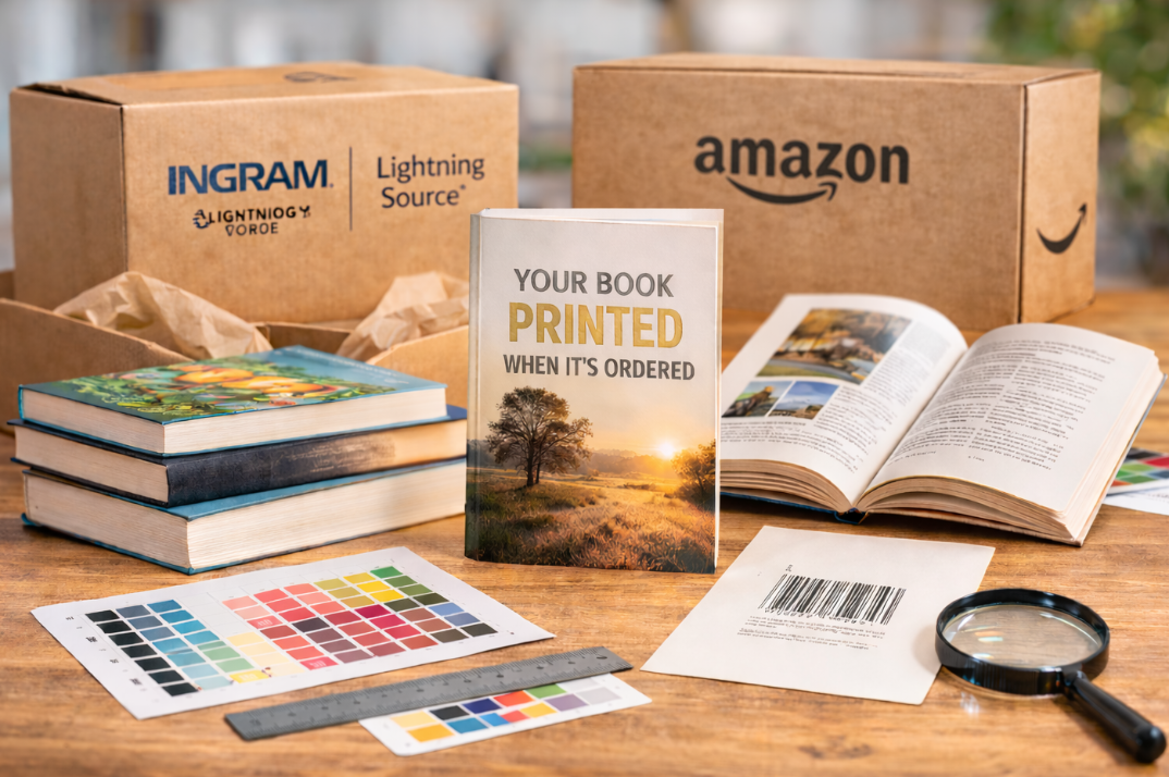 Print-on-demand for self-published books