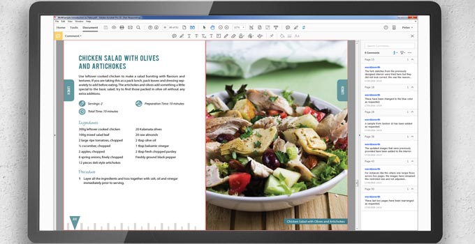 Reviewing a digital proof