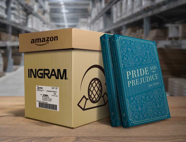 POD books in a box for publishing with Ingram and Amazon KDP.